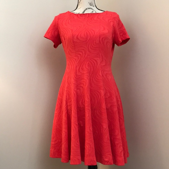 Gabby Skye Dresses & Skirts - Dress—knit fabric with woven design.